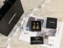 ☑️CHANEL香奈儿C2金色双c圆形耳钉耳环