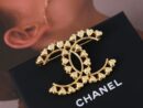 ☑️CHANEL香奈儿金色桃心爱心胸针