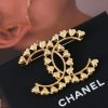 ☑️CHANEL香奈儿金色桃心爱心胸针