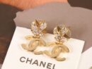 ☑️CHANEL香奈儿c2双C交叉满钻耳钉耳环