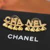 ☑️CHANEL香奈儿c1字母不对称耳钉耳环