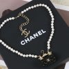 ☑️CHANEL香奈儿双c衣架包包珍珠项链