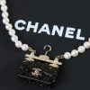 ☑️CHANEL香奈儿双c衣架包包珍珠项链