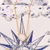 ☑️DIOR迪奥白贝母八芒星手链项链耳钉耳环