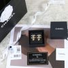 ☑️CHANEL香奈儿c2双C满钻桃心爱心耳钉耳环