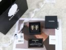 ☑️CHANEL香奈儿c2双C满钻桃心爱心耳钉耳环