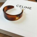 Celine赛琳凯旋门半弯耳钉耳环