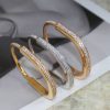Tiffany Lock满钻 半钻 间隔钻 光面版锁头手镯手环