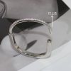 Tiffany Lock满钻 半钻 间隔钻 光面版锁头手镯手环