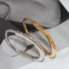 Tiffany Lock满钻 半钻 间隔钻 光面版锁头手镯手环