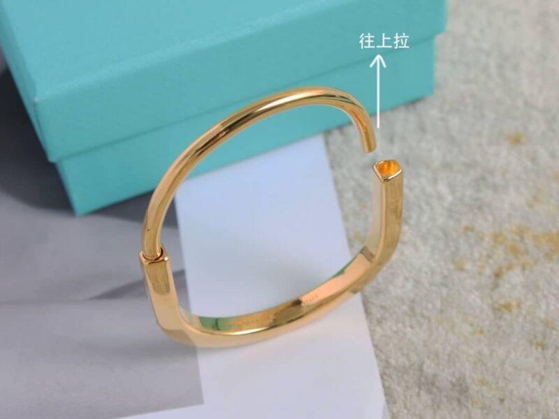 Tiffany Lock满钻 半钻 间隔钻 光面版锁头手镯手环 - Image 13