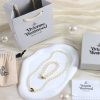 ☑️ Vivienne Westwood西太后土星珍珠磁扣磁铁项链手链