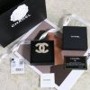 ☑️CHANEL香奈儿双c金色单排钻胸针
