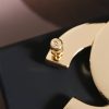 ☑️CHANEL香奈儿双c金色单排钻胸针