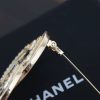 ☑️CHANEL香奈儿双c金色单排钻胸针