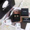 ☑️CHANEL香奈儿双c金色小金豆耳钉耳环