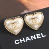 ☑️CHANEL香奈儿双c爱心桃心耳钉耳环