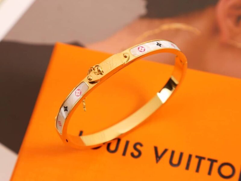 Louis Vuitton 路易威登中古款彩花手镯 - Image 2