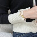 Louis Vuitton 路易威登中古款彩花手镯