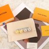 Louis Vuitton 路易威登LV圆球老花字母耳钉耳环