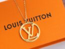 Louis Vuitton 路易威登LV字母圆形项链