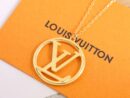 Louis Vuitton 路易威登LV字母圆形项链