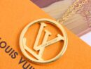 Louis Vuitton 路易威登LV字母圆形项链