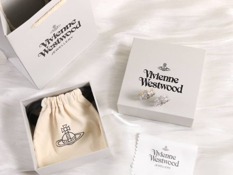 ☑️ Vivienne Westwood西太后土星双层满钻戒指 - Image 5