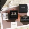 ☑️CHANEL香奈儿c1双c半钻耳钉耳环