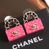 ☑️CHANEL香奈儿c1双c锁头包包耳钉耳环