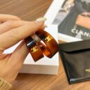 Celine赛琳凯旋门半弯耳钉耳环