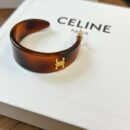 Celine赛琳凯旋门半弯耳钉耳环