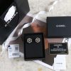 ☑️CHANEL香奈儿c1双c亚克力圆形耳钉耳环
