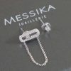 Messika梅西卡MOVE UNO不对称耳链耳环耳钉
