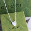 古驰gucci爱心桃心项链手链