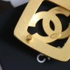 ☑️ 香奈儿中古系列金色菱形双c胸针