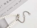 ☑️ Celine瑟琳流苏字母珍珠项链