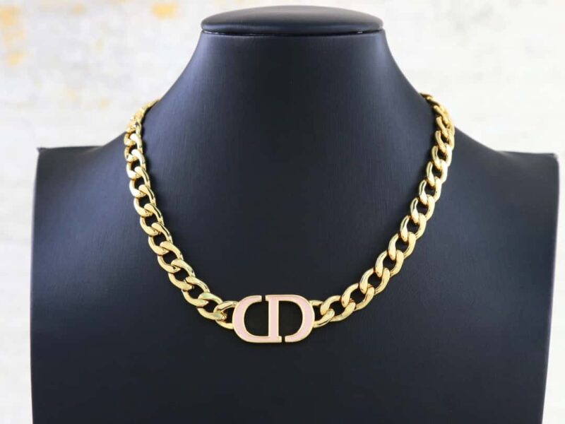 ☑️DIOR迪奥珐琅CD项链 - Image 3