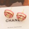 ☑️CHANEL香奈儿c1双c圆形耳钉耳环
