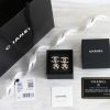 ☑️CHANEL香奈儿c2双C圆形交叉满钻耳钉耳环