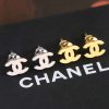 ☑️CHANEL香奈儿c1迷你双c光面耳钉耳环