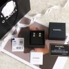 ☑️CHANEL香奈儿c1迷你双c光面耳钉耳环