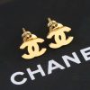☑️CHANEL香奈儿c1迷你双c光面耳钉耳环