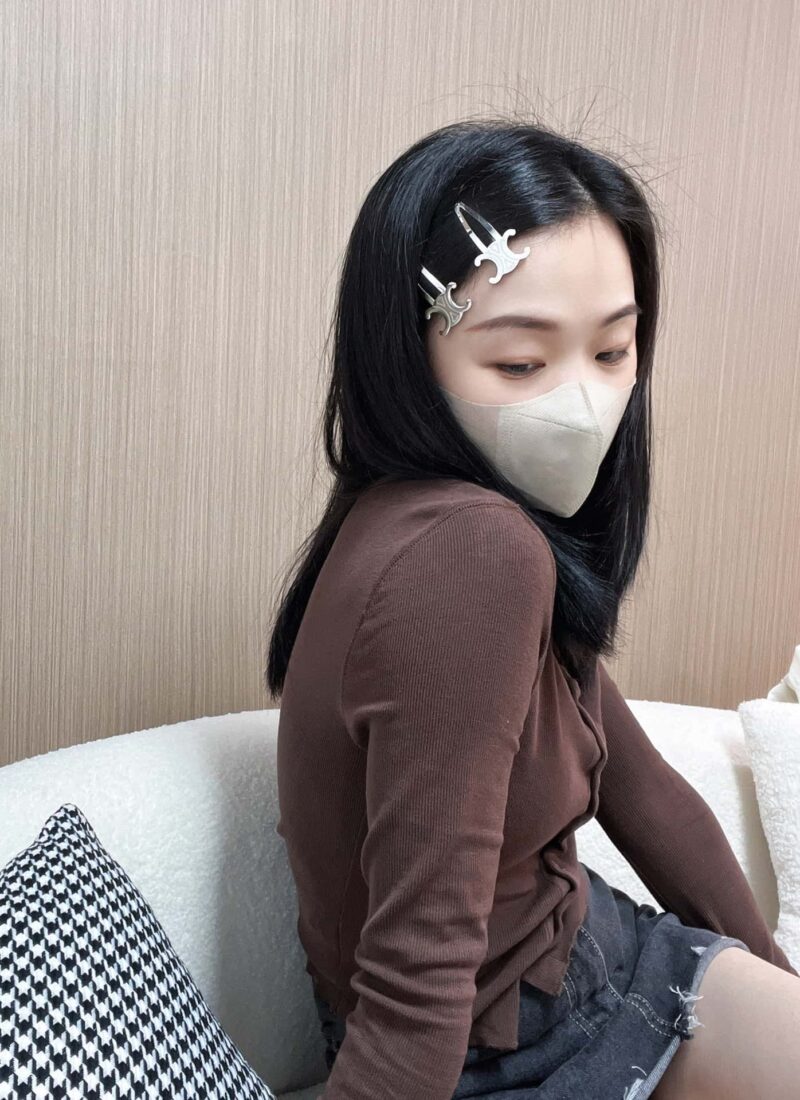 Celine赛琳金色 银色 凯旋门发夹发卡 - Image 15