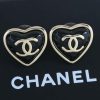 ☑️CHANEL香奈儿双c爱心桃心耳钉耳环