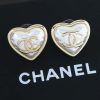☑️CHANEL香奈儿双c爱心桃心耳钉耳环