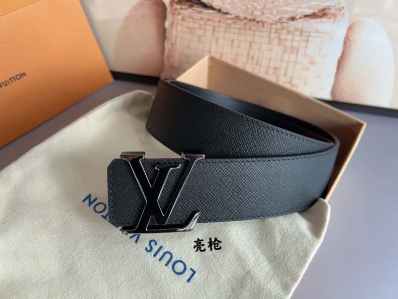 LV/路易威登 精选意大利进口上乘皮料五金腰带4.0cm - Image 6