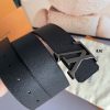 LV/路易威登 精选意大利进口上乘皮料五金腰带4.0cm