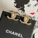 ☑️CHANEL香奈儿C1双c马眼钻耳钉耳环