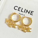 ☑️ Celine瑟琳凯旋门流苏耳钉耳环